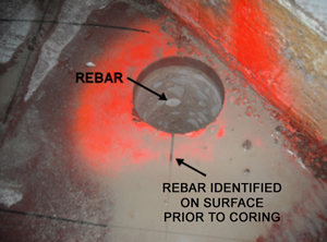 Concrete Deterioration Core Drilling
