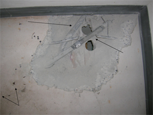 GPRS locates conduits