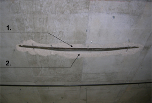 post tension reinforced concrete deck