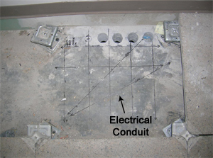 Find Electricl Conduit in Concrete