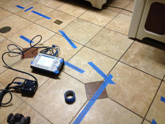 GPR Used At Military Hospital Near San Diego, California