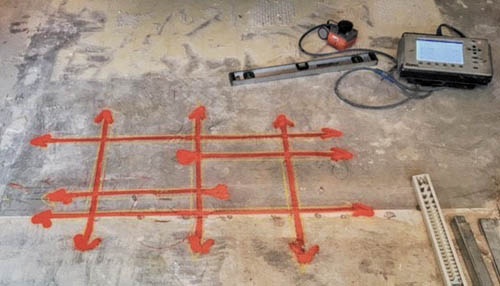 Concrete Analysis Locate - San Diego, California