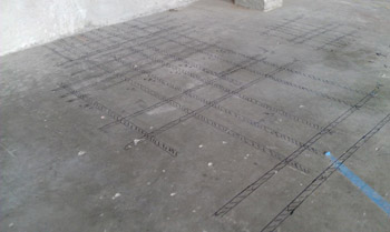 Post Tension Cables And Rebar Located For Contractor - Reno, Nevada