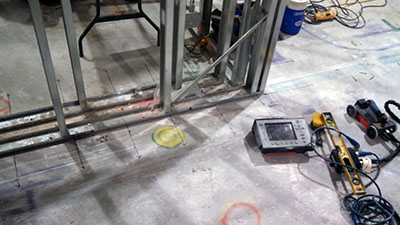 Rebar and Conduit Located with GPR - Beverly Hills, CA